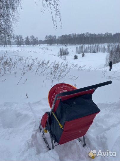 Санки с колесами