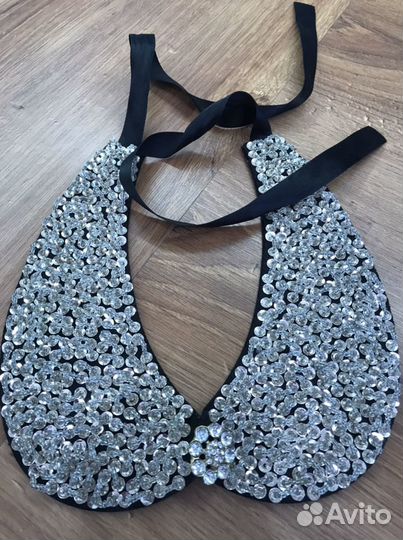 Воротник накладной бисер