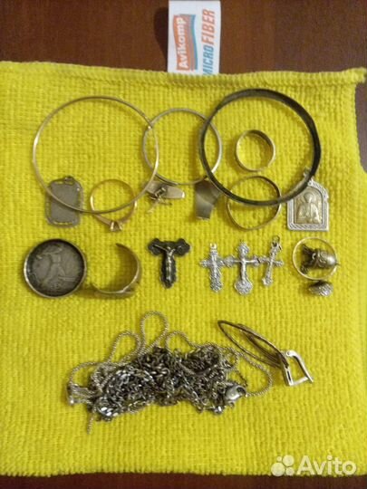 Лом серебра 925