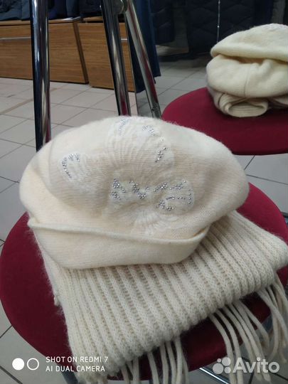 Берет женский LA Planda (Шарф в подарок)