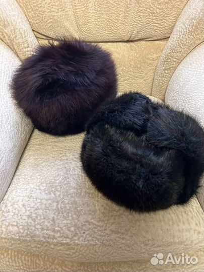 Женская и Мужская шапки