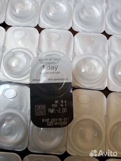 Контакные линзы -2.0, 8.6, One Day 28 шт