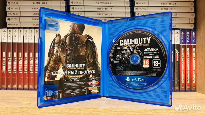 Диск Call of duty advanced warfare ps4