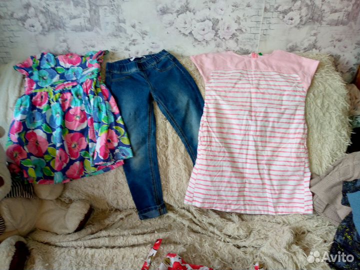 Вещи пакетом для девочки 6-7лет