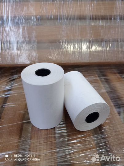 Чековая лента термобумага 57мм 30м/рулон