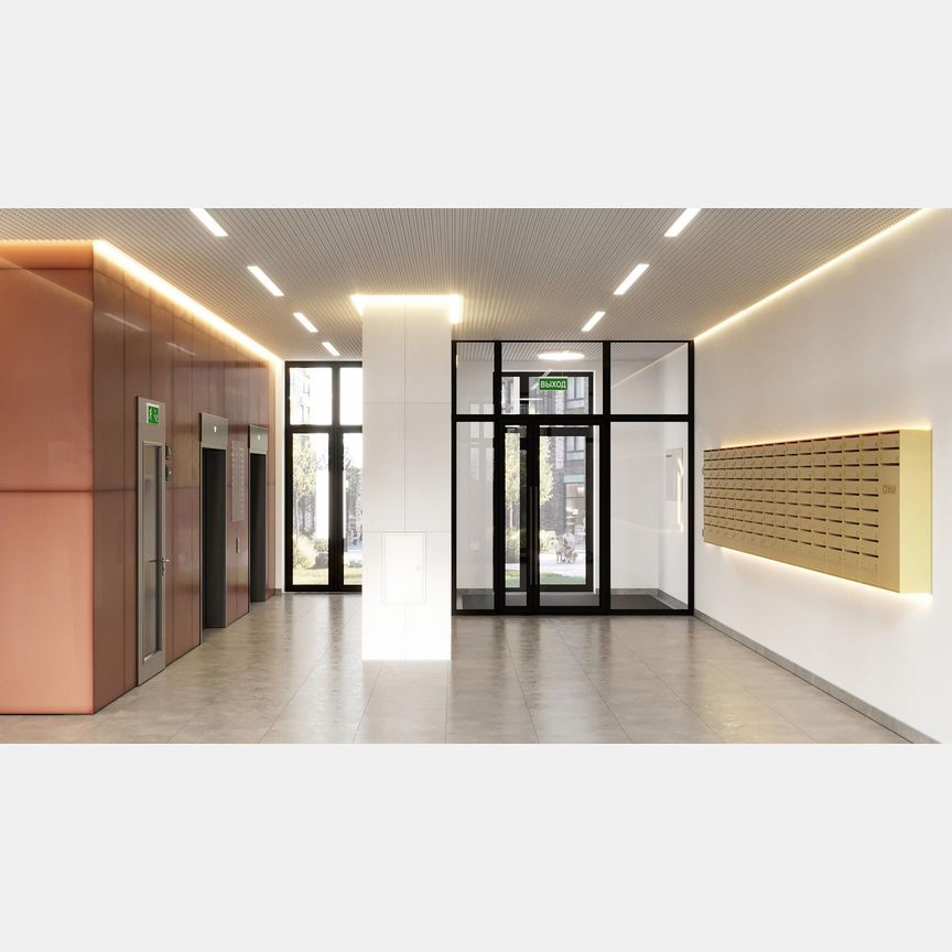 2-к. квартира, 58,2 м², 5/24 эт.