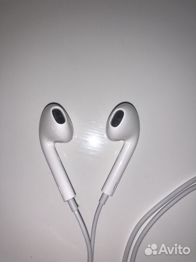 Наушники apple earpods lightning оригинал
