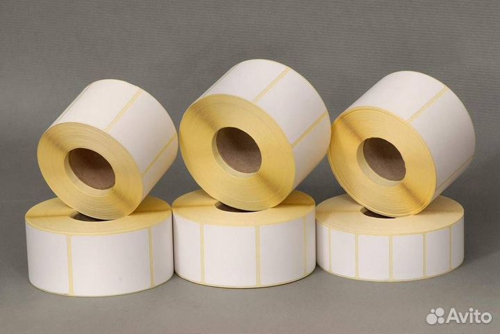 Термоэтикетки эко 58х40мм (700 шт)