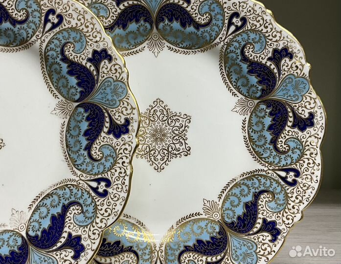 Фарфоовая тарелка. Couldon, Франция