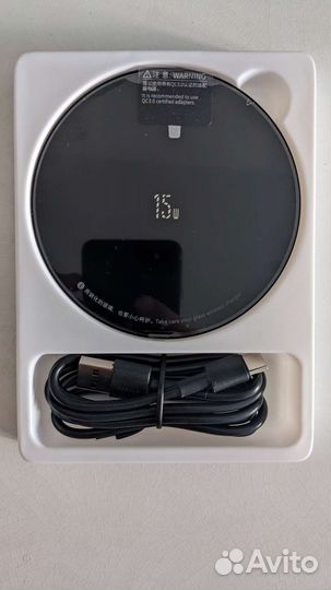 Беспроводна зарядка Baseus qi 15w