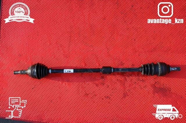 Привод в сборе передний правый Opel Astra H