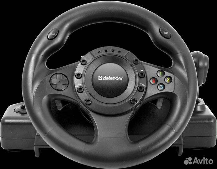 Игровой руль Defender Forsage Drift GT USB-PS3