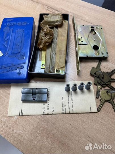 Новый замок врезной краб СССР