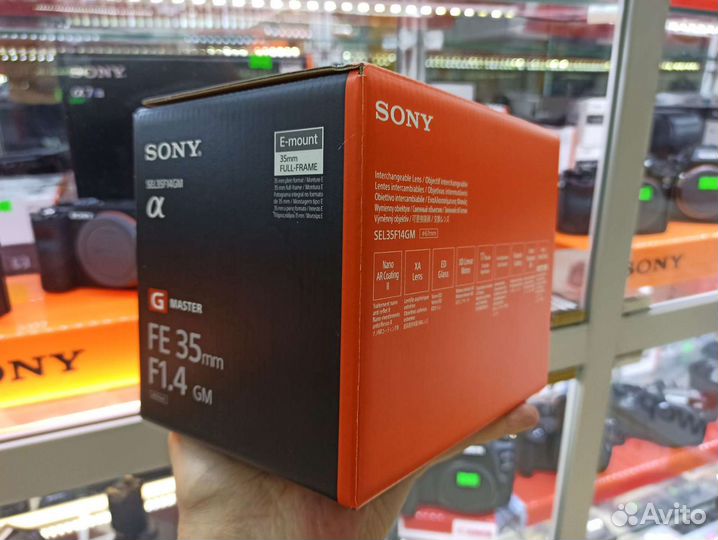 Sony FE 35mm F/1.4 GM новый в упаковке