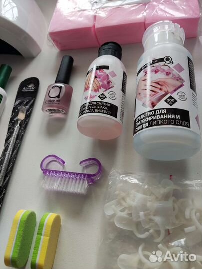 Готовый набор для мастера маникюра люкс