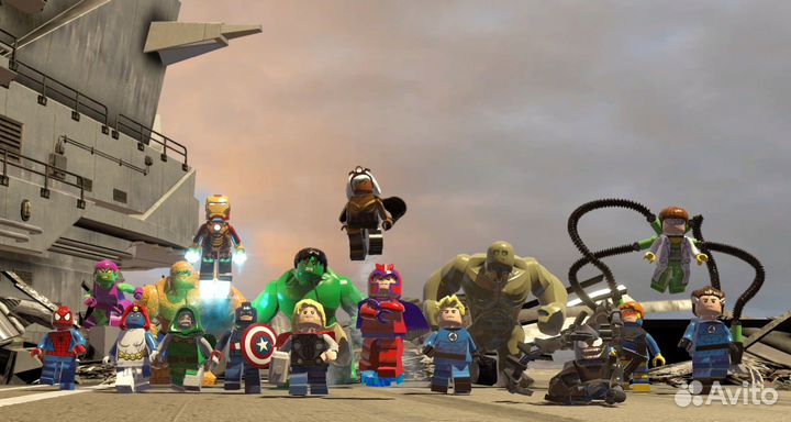 Lego Marvel Super Heroes PS4 Русские субтитры