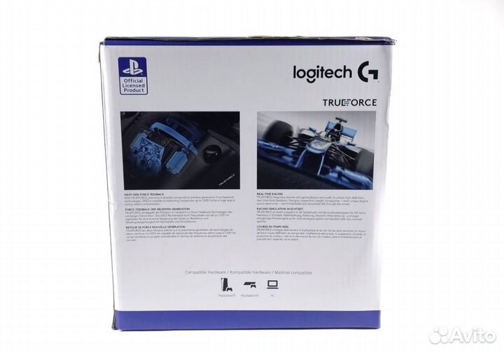 Руль Logitech G923 для SonyPlaystation 5 / PS 4