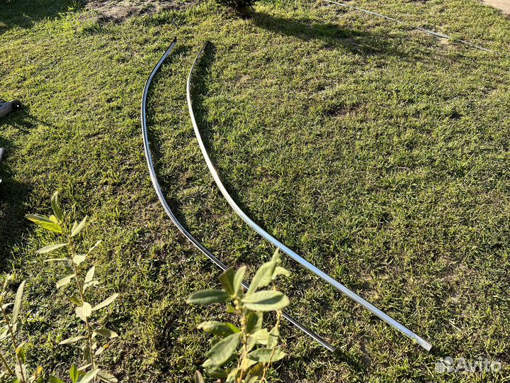 Молдинги крыши хром BMW F01 F02 лонг