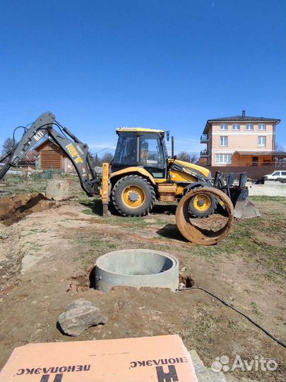 Услуги экскаватора погрузчика