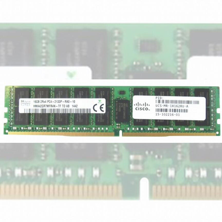 [UCS-MR-1X162RU-A] Оперативная Память Cisco 16gb Ucs-Mr-1x162ru-A