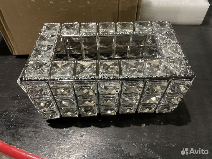 Салфетница стразы