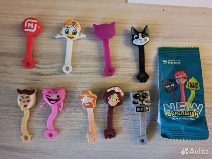 Магнит скрепыши 4