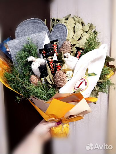 Мужской банный букет