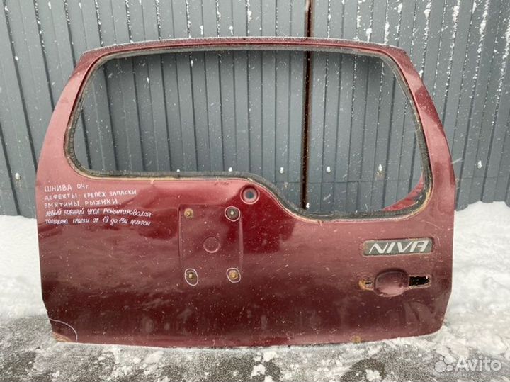 Дверь багажника Chevrolet Niva 2002-2020