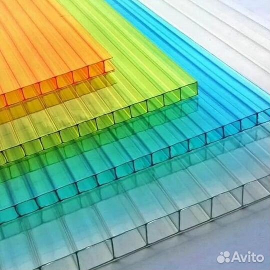 Поликарбонат листовой прозрачный