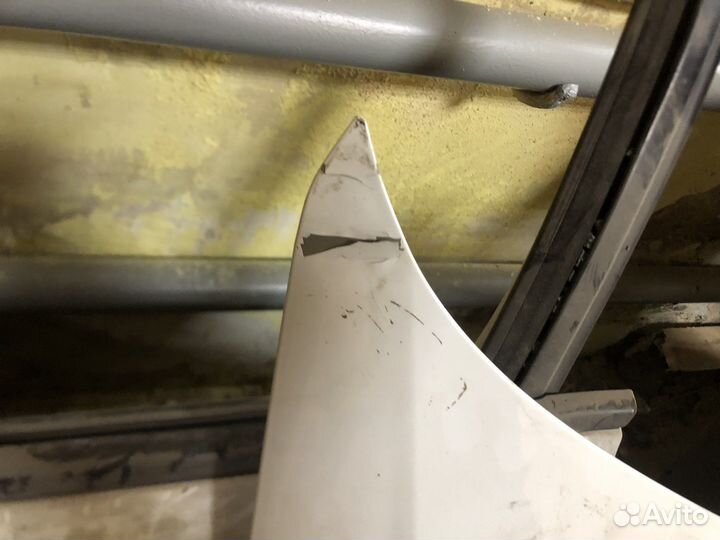 Капот фольксваген поло белый