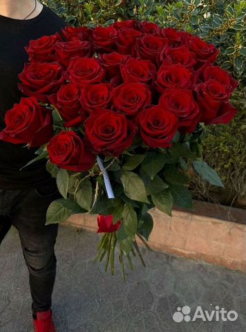 Высокие розы Букеты с доставкой