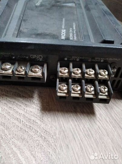 Усилитель + конденсатор