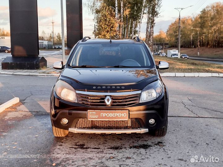 Renault Sandero Stepway 1.6 МТ, 2012, 167 815 км