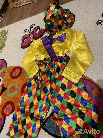 Карнавальный костюм клоуна