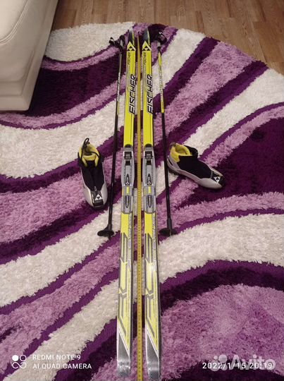 Лыжи беговые fisher классические