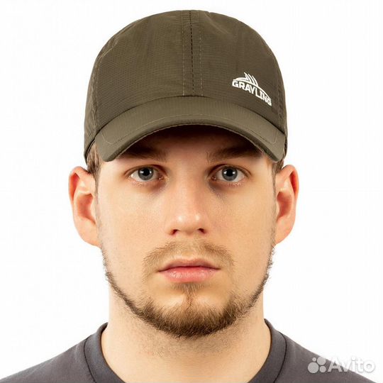 23529 Бейсболка Grayling Скат таслан хаки
