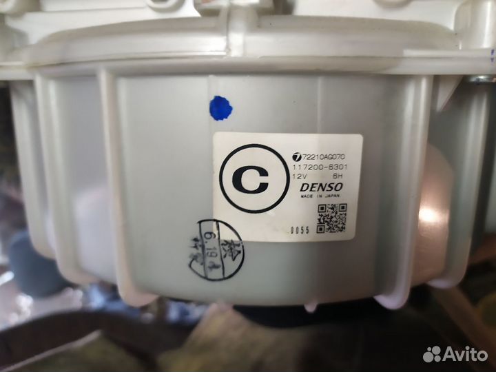 Корпус печки субару