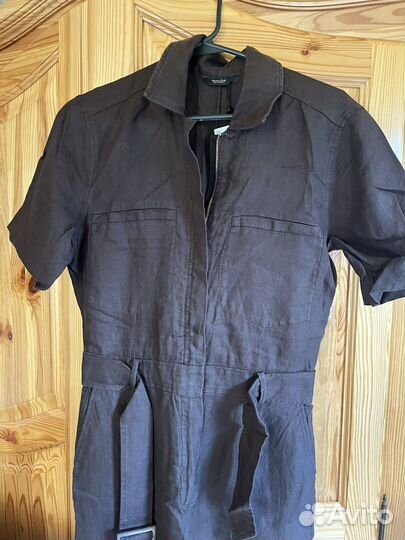 Комбинезон изо льна Massimo Dutti