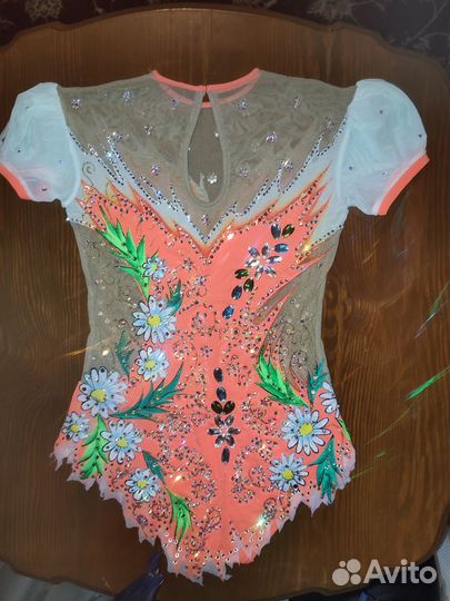 Купальник для художественной гимнастики бу