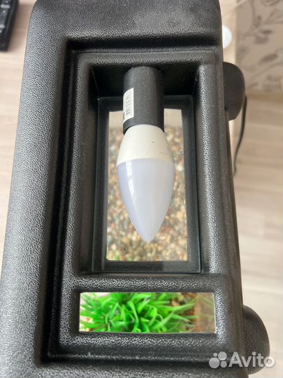 Аквариум с крышкой и подсветкой