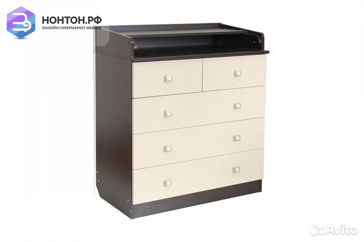 Комод Фея 1780 венге-бежевый