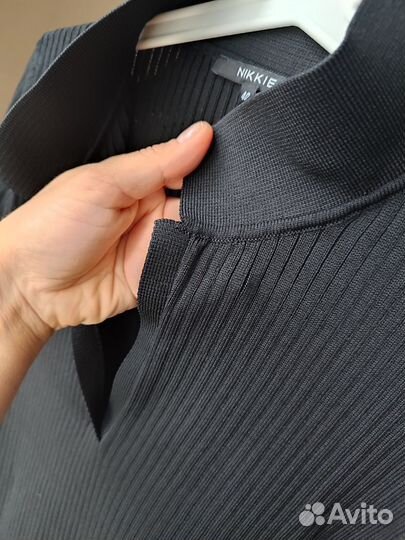 Поло в рубчик 46