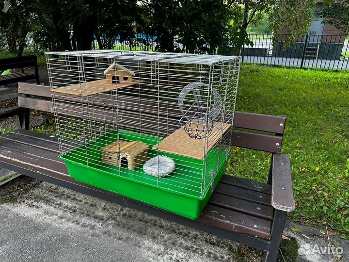 Большая клетка для шиншилл хорьков крыс грызунов