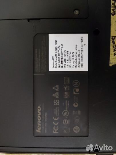 Ноутбук Lenovo g555
