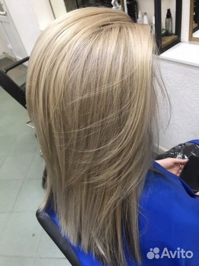 Услуги парикмахера окрашивание