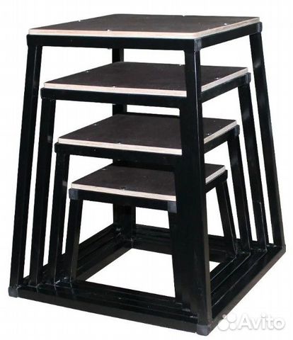 Набор плиометрических боксов, 4 шт, AV911/80