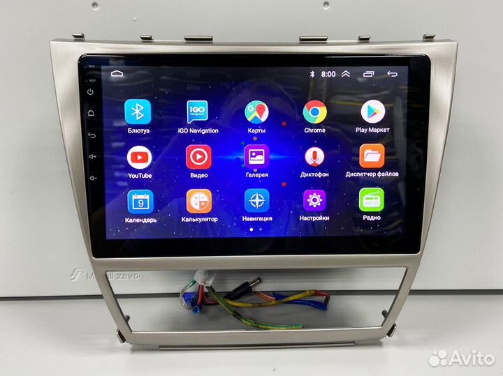 Магнитола Toyota Camry 40 Android (10 дюймов)