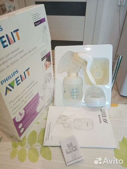 Молокоотсос avent ручной