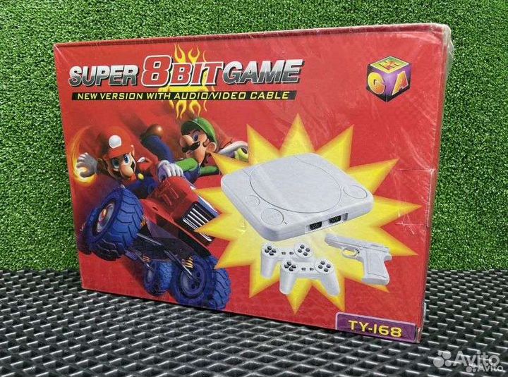 Игровая приставка dendy с пистолетом