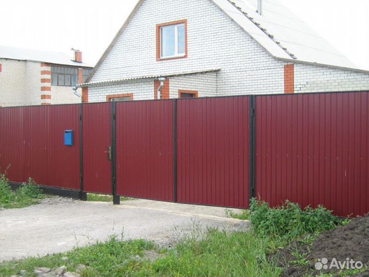 Ворота,навесы и заборы под ключ